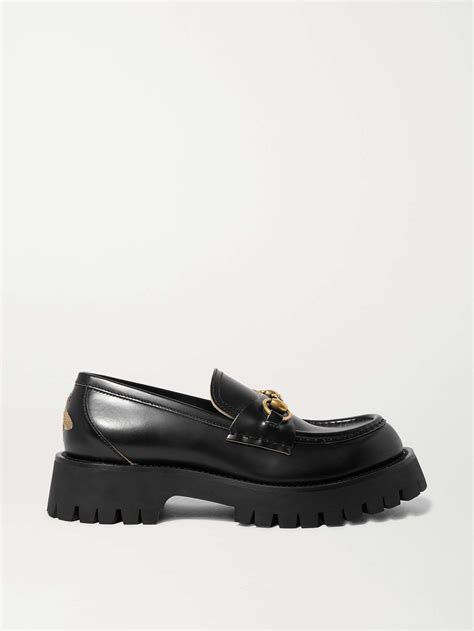 gucci horsebit platform loafers